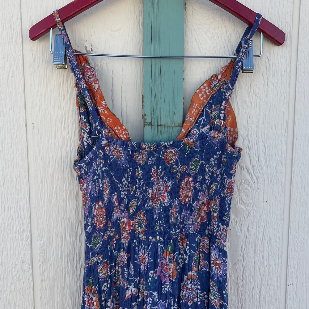 Angie 100% Rayon Boho Floral Dress S Small - Picture 7 of 10